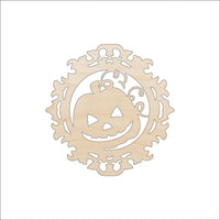 Pumpkin Wood Craft Shape – Laser Cut Baltic Birch Unfinished DIY Art Supplies FAL34 - The Wood Shape Store