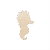 Seahorse Wood Craft Shape - Laser Cut Baltic Birch Unfinished DIY Wood Art Supplies SEA153 - The Wood Shape Store