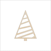 Tree Wood Craft Shape Laser Cut Out Unfinished DIY Craft Supply TRE147 - The Wood Shape Store
