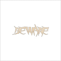 Beware Wood Craft Shape - Laser Cut Baltic Birch Unfinished DIY Wood Art Supplies FAL64 - The Wood Shape Store