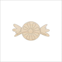 Candy Wood Craft Shape - Laser Cut Baltic Birch Unfinished DIY Wood Art Supplies FOD39 - The Wood Shape Store