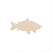 Fish Wood Craft Shape - Laser Cut Baltic Birch Unfinished DIY Wood Art Supplies FSH38 - The Wood Shape Store