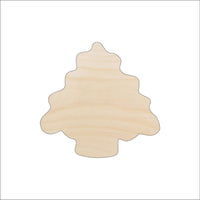 Tree Wood Craft Shape - Laser Cut Baltic Birch Unfinished DIY Wood Art Supplies XMS97 - The Wood Shape Store