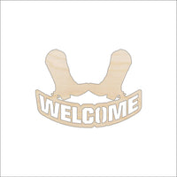Cowboy Wood Craft Shape - Laser Cut Baltic Birch Unfinished DIY Wood Art Supplies SGN47 - The Wood Shape Store