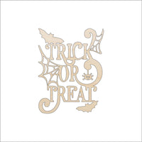 Halloween Wood Craft Shape - Laser Cut Baltic Birch Unfinished DIY Wood Art Supplies FAL208 - The Wood Shape Store