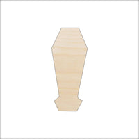 Coffin - Laser Cut Out Unfinished Wood Craft Shape FAL96 - The Wood Shape Store