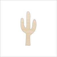 Cactus Wood Craft Shape - Laser Cut Baltic Birch Unfinished DIY Wood Art Supplies TRE1 - The Wood Shape Store