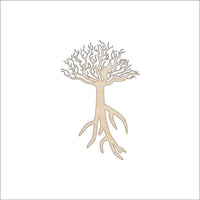 Tree Wood Craft Shape - Laser Cut Baltic Birch Unfinished DIY Wood Art Supplies TRE81 - The Wood Shape Store