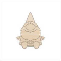 Gnome Wood Craft Shape - Laser Cut Baltic Birch Unfinished DIY Wood Art Supplies MYTH16 - The Wood Shape Store