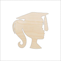Graduation Wood Craft Shape - Laser Cut Baltic Birch Unfinished DIY Wood Art Supplies SCL22 - The Wood Shape Store