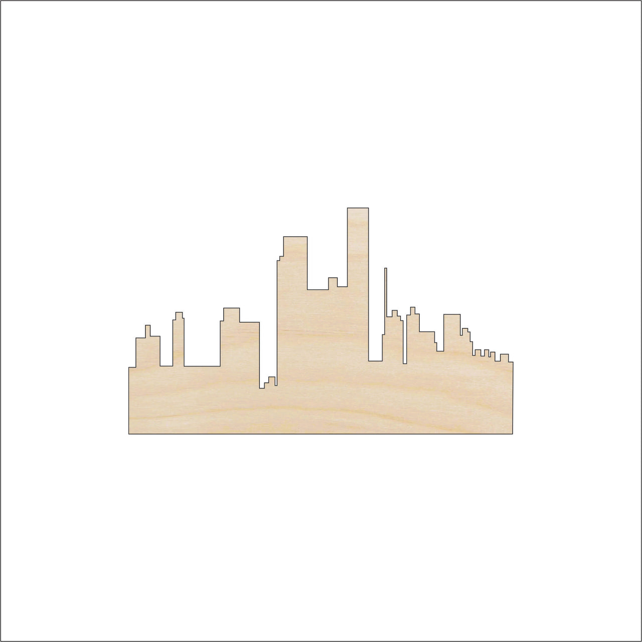 Kentucky Wood Craft Shape – Laser Cut Baltic Birch Unfinished DIY Art Supplies STAT105 - The Wood Shape Store