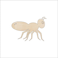 Ant Wood Craft Shape - Laser Cut Baltic Birch Unfinished DIY Wood Art Supplies BUG25 - The Wood Shape Store