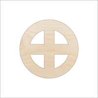 Window Wood Craft Shape - Laser Cut Baltic Birch Unfinished DIY Wood Art Supplies BLD115 - The Wood Shape Store