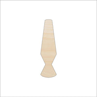 Lava Lamp Wood Craft Shape - Laser Cut Baltic Birch Unfinished DIY Wood Art Supplies DCR45 - The Wood Shape Store