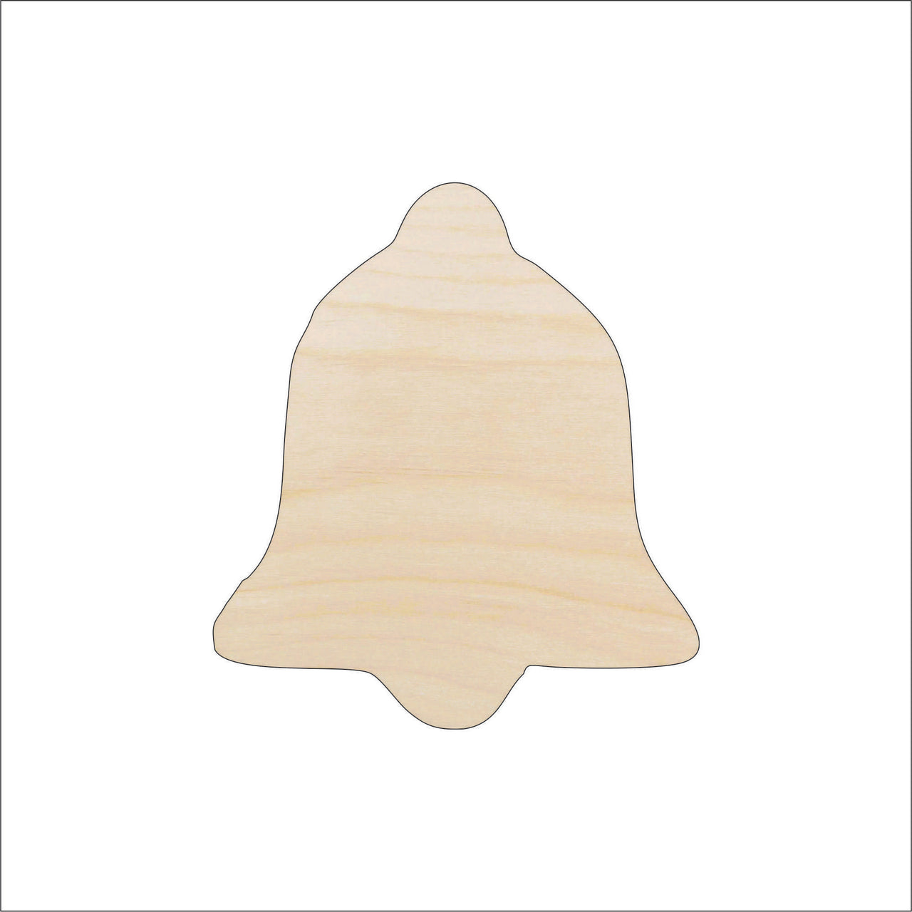 Liberty Bell Wood Craft Shape – Laser Cut Baltic Birch Unfinished DIY Wood Art Supplies 4TH16 - The Wood Shape Store