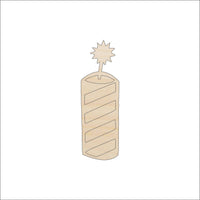 Firework Wood Craft Shape – Laser Cut Baltic Birch Unfinished DIY Art Supplies 4TH5 - The Wood Shape Store