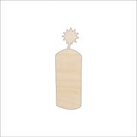Firework Wood Craft Shape – Laser Cut Baltic Birch Unfinished DIY Wood Art Supplies 4TH9 - The Wood Shape Store