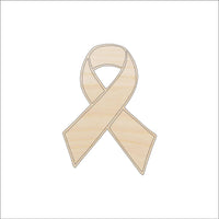 Ribbon Badge Wood Craft Shape – Laser Cut Baltic Birch Unfinished DIY Wood Art Supplies BDG3 - The Wood Shape Store