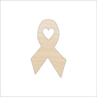 Ribbon Badge Wood Craft Shape – Laser Cut Baltic Birch Unfinished DIY Wood Art Supplies BDG28 - The Wood Shape Store