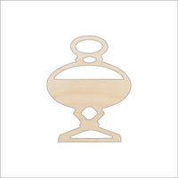 Jar Wood Craft Shape - Laser Cut Baltic Birch Unfinished DIY Wood Art Supplies FOD8 - The Wood Shape Store