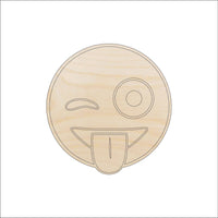 Silly Face Wood Craft Shape - Laser Cut Baltic Birch Unfinished DIY Wood Art Supplies PPL9 - The Wood Shape Store