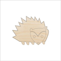 Hedgehog Wood Craft Shape – Laser Cut Baltic Birch Unfinished DIY Wood Art Supplies ANML26 - The Wood Shape Store