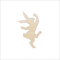 Bunny - Wood Craft Shape - Laser Cut Baltic Birch Unfinished DIY Wood Art Supplies BNY6 - The Wood Shape Store
