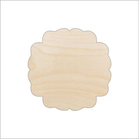 Plaque Wood Craft Shape - Laser Cut Baltic Birch Unfinished DIY Wood Art Supplies BSC52 - The Wood Shape Store