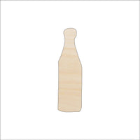 Bottle Wood Craft Shape - Laser Cut Baltic Birch Unfinished DIY Wood Art Supplies FOD75 - The Wood Shape Store