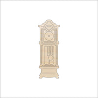 Clock Wood Craft Shape - Laser Cut Baltic Birch Unfinished DIY Wood Art Supplies DCR58 - The Wood Shape Store