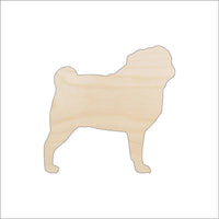 Dog Wood Craft Shape - Laser Cut Baltic Birch Unfinished DIY Wood Art Supplies DOG10 - The Wood Shape Store