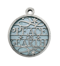 Peace 3D Laser Cut Ornament – Baltic Birch Wood Craft Supplies | DIY Wood Ornament Kit RE9 - The Wood Shape Store