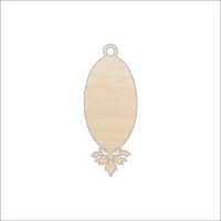 Gift Tag Wood Craft Shape - Laser Cut Baltic Birch Unfinished DIY Wood Art Supplies TAG21 - The Wood Shape Store