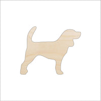 Dog Wood Craft Shape - Laser Cut Baltic Birch Unfinished DIY Wood Art Supplies DOG19 - The Wood Shape Store