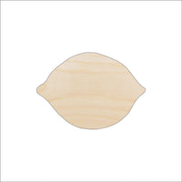 Lemon Wood Craft Shape - Laser Cut Baltic Birch Unfinished DIY Wood Art Supplies FOD64 - The Wood Shape Store