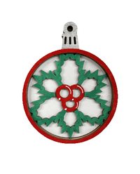 Snowflake 3D Laser Cut Ornament – Baltic Birch Wood Craft Supplies | DIY Wood Ornament Kit XM4 - The Wood Shape Store