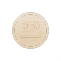 Face Wood Craft Shape - Laser Cut Baltic Birch Unfinished DIY Wood Art Supplies SGN8 - The Wood Shape Store