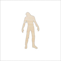 Zombie Wood Craft Shape - Laser Cut Baltic Birch Unfinished DIY Wood Art Supplies MYTH70 - The Wood Shape Store