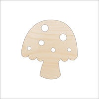 Mushroom Wood Craft Shape - Laser Cut Baltic Birch Unfinished DIY Wood Art Supplies FOD76 - The Wood Shape Store