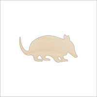 Armadillo Wood Craft Shape – Laser Cut Baltic Birch Unfinished DIY Wood Art Supplies ANML118 - The Wood Shape Store