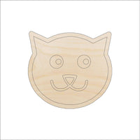Cat Wood Craft Shape - Laser Cut Baltic Birch Unfinished DIY Wood Art Supplies CAT9 - The Wood Shape Store