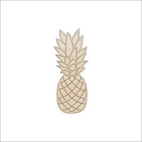 Pineapple Wood Craft Shape - Laser Cut Baltic Birch Unfinished DIY Wood Art Supplies FOD14 - The Wood Shape Store