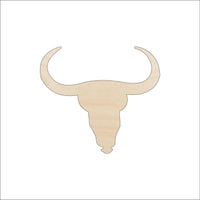 Cow Wood Craft Shape - Laser Cut Baltic Birch Unfinished DIY Wood Art Supplies COW6 - The Wood Shape Store