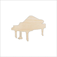 Piano Wood Craft Shape - Laser Cut Baltic Birch Unfinished DIY Wood Art Supplies MSC39 - The Wood Shape Store