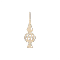 Tree Top - Wood Craft Shape – Laser Cut Baltic Birch Unfinished DIY Art Supplies XMS31 - The Wood Shape Store