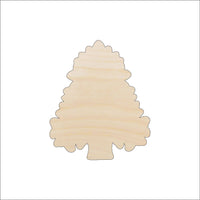Tree Wood Craft Shape - Laser Cut Baltic Birch Unfinished DIY Wood Art Supplies TRE34 - The Wood Shape Store
