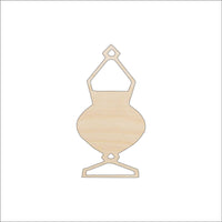 Jar Wood Craft Shape - Laser Cut Baltic Birch Unfinished DIY Wood Art Supplies FOD15 - The Wood Shape Store