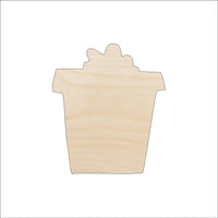 Present Wood Craft Shape - Laser Cut Baltic Birch Unfinished DIY Wood Art Supplies XTR48 - The Wood Shape Store