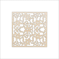 Flower Design Wood Craft Shape - Laser Cut Baltic Birch Unfinished DIY Wood Art Supplies CSTR10 - The Wood Shape Store