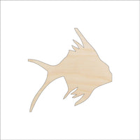 Fish Wood Craft Shape - Laser Cut Baltic Birch Unfinished DIY Wood Art Supplies FSH40 - The Wood Shape Store